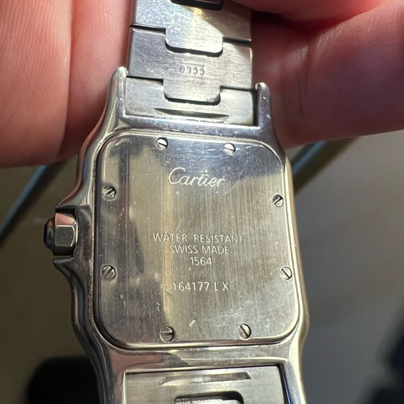 Cartier Santos Medium Quartz - Picture 2 of 2